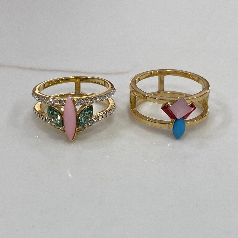 Gold Rings size 6 - Picture 5 of 8